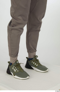Joel calf dressed green sneakers grey jogger pants sports 0008.jpg